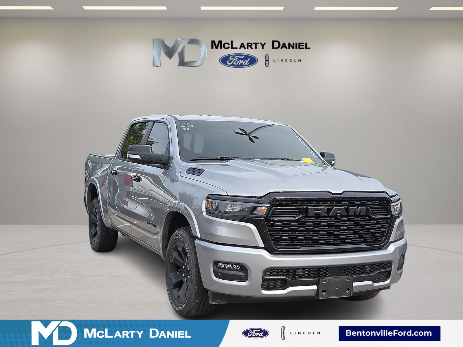 2025 RAM 1500 Big Horn/Lone Star in Billet Silver Metallic — front three-quarter view