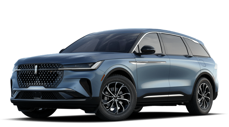 2026 Lincoln Nautilus Premiere in Whisper Blue Metallic Clearcoat — front three-quarter view