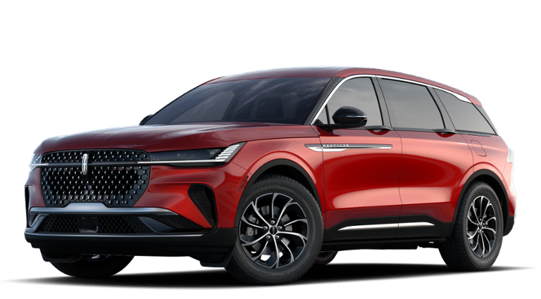 2026 Lincoln Nautilus Premiere in Red Carpet Metallic Tinted Clearcoat — front three-quarter view