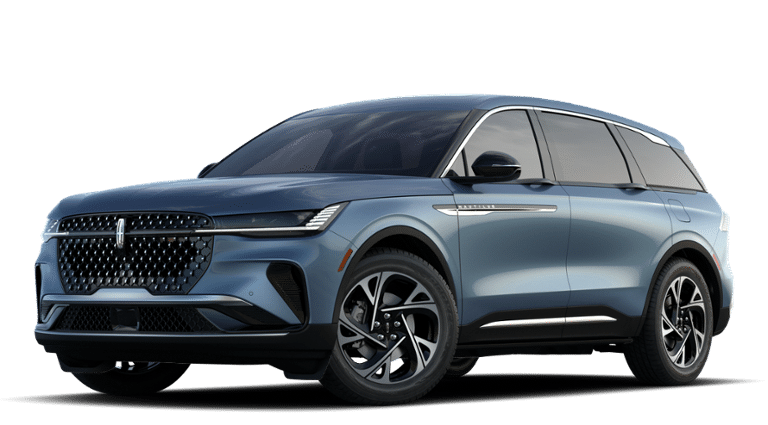 2026 Lincoln Nautilus Premiere in Whisper Blue Metallic Clearcoat — front three-quarter view